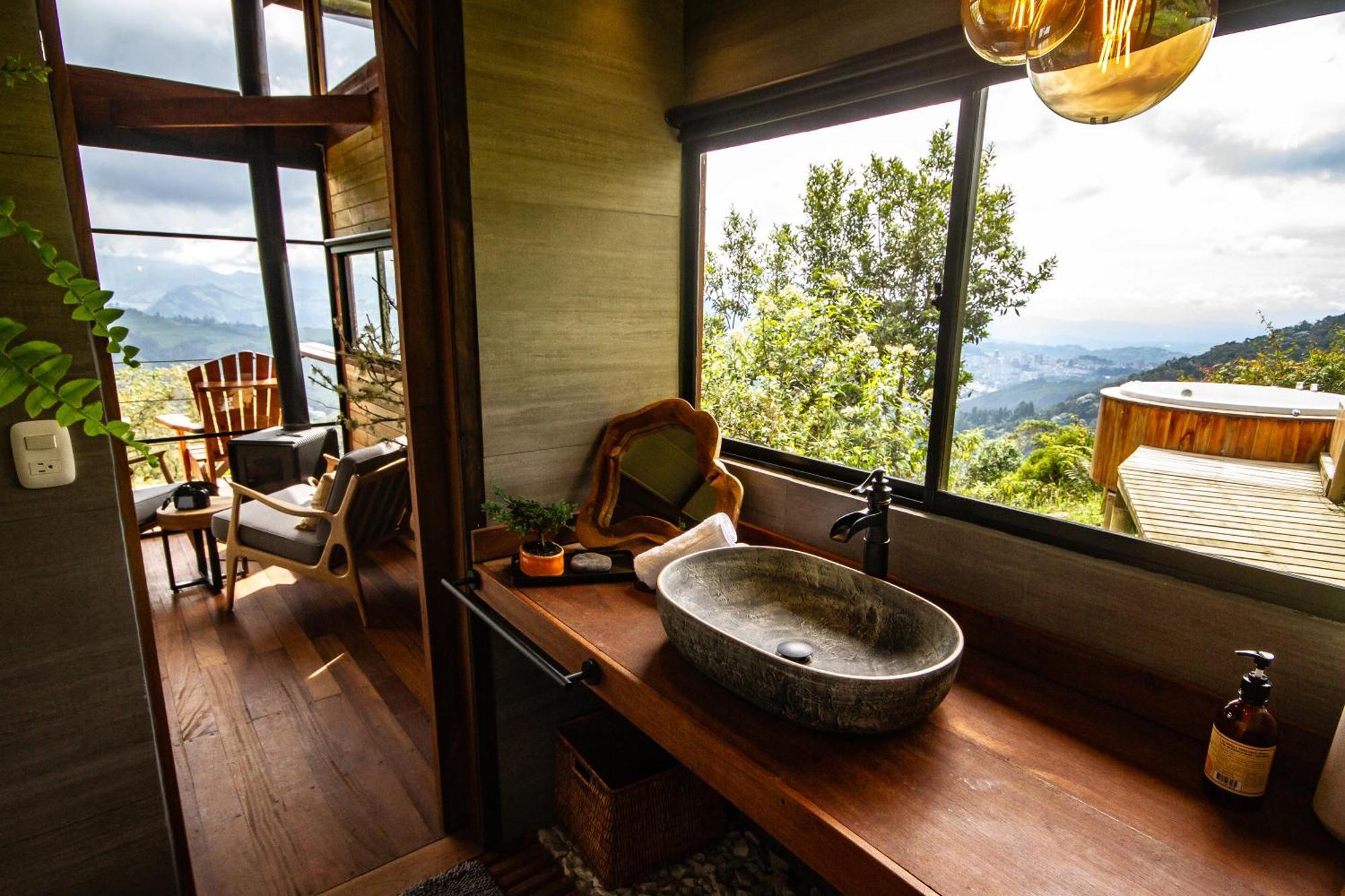 Villa Owl'S Watch At Rio Blanco Manizales Esterno foto